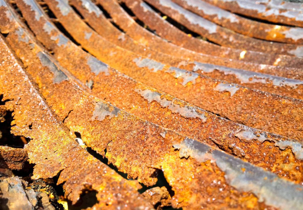 Rust Sheet Metal Roof